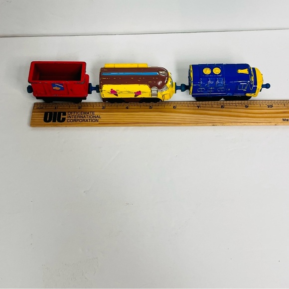chuggington die cast toy trains children’s show lot of 3 brewster frostini 2010 - Picture 5 of 8